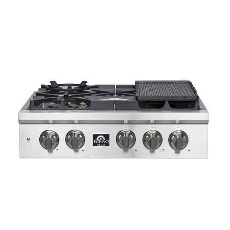 Forno SPEZIA ALTA QUALITA 30In. PRO-STYLE GAS RANGETOP FCTGS5751-30